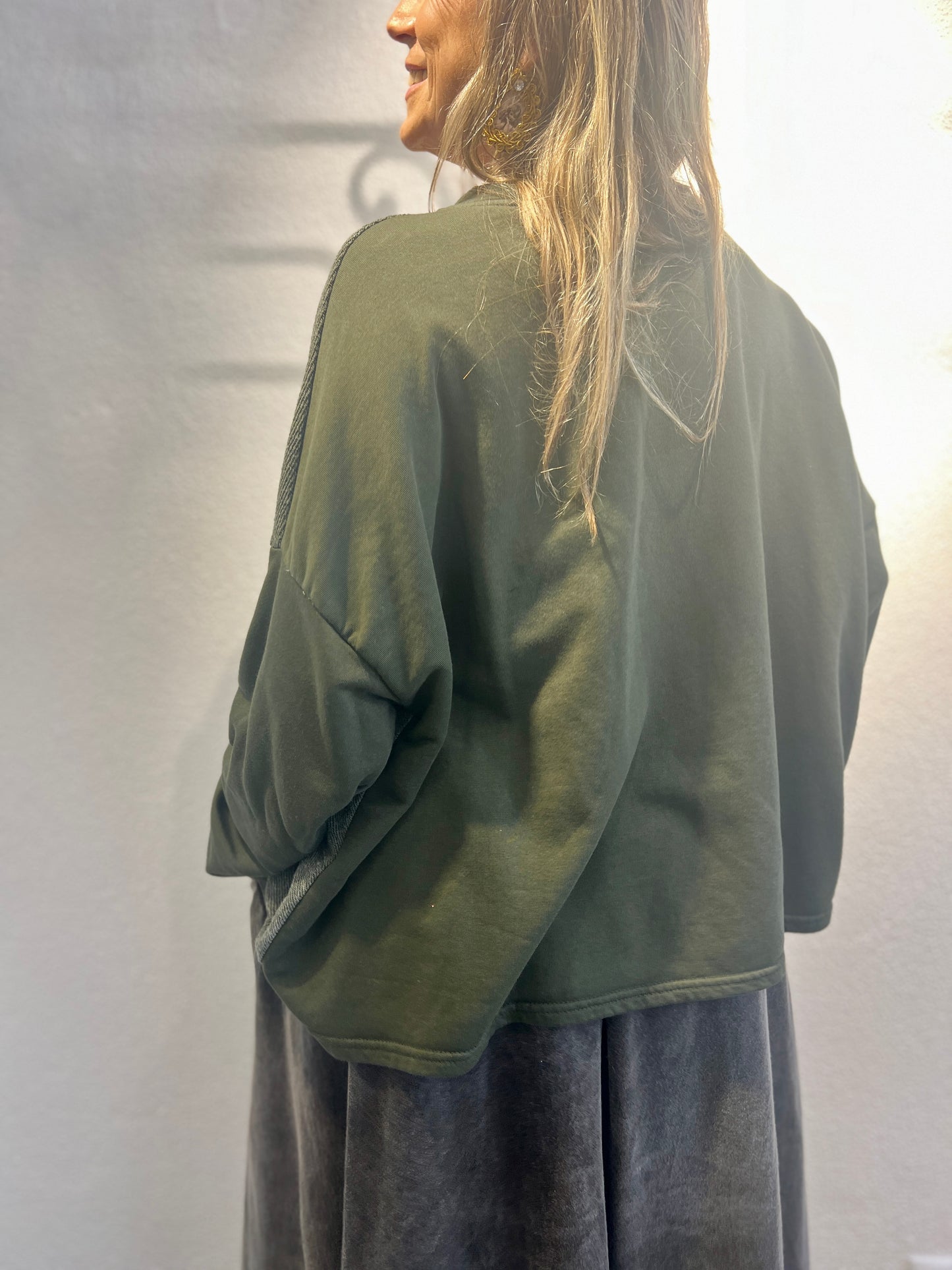 Camisola laços oversized